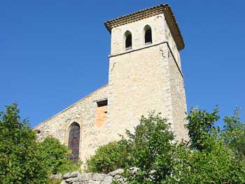montfroc, drome provencale, village