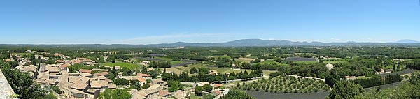 vue panoramique de chamaret