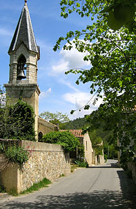 église de propiac les bains