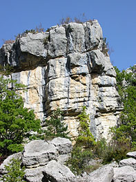 rocher de la rochette du buis