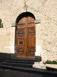 porte église vinsobres